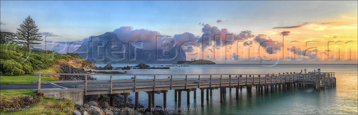 Peter Bellingham Photography Sunset - Lord Howe Island Jetty - NSW (PBH4 00 11738)